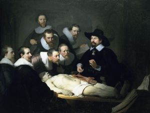 Rembrandt, The Anatomy Lesson of Dr. Nicolaes Tulp , 1632. Oil on canvas. Mauritshuis, The Hague. 